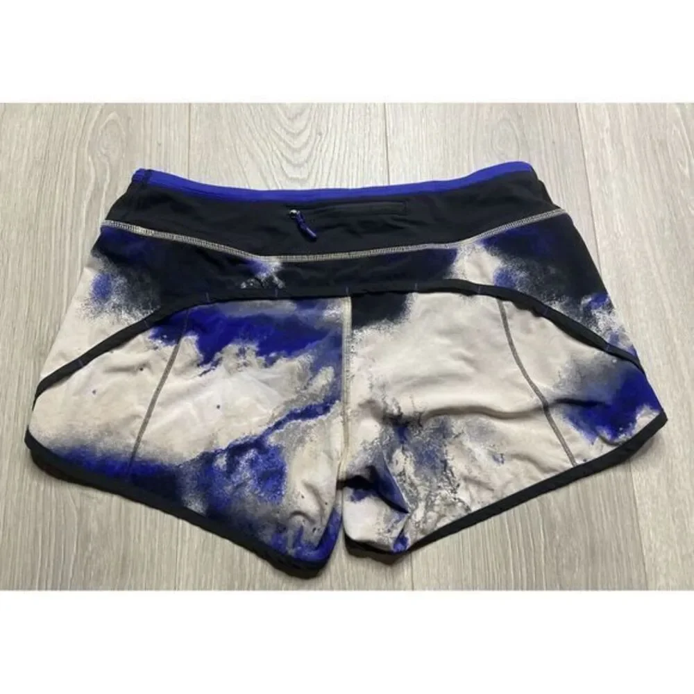 Lululemon Short Women 6 Speed Short Milky Way‎ Purple Running Active Gym 4.5